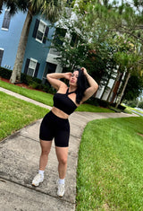 Black Brazilian Short Set