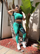 Tie Dye Tiffany Elastic Brazilian Legging